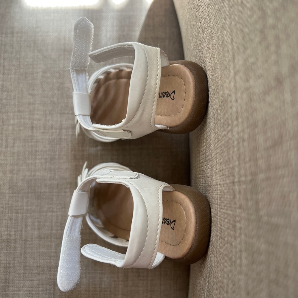 Girls Toddler/Little Kid Closed-toe Flower Summer Sandal Shoes size 7 - Picture 10 of 10